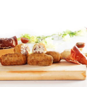 Croquetas de cecina de León
