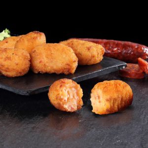 Croquetas de chorizo Ibérico