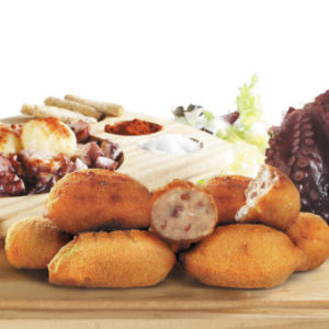 Croquetas de pulpo a la gallega