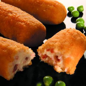 Croquetón con jamón